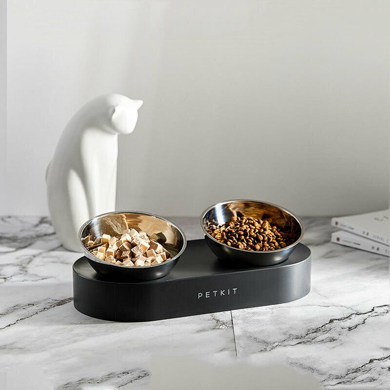 Миска для собак и кошек PETKIT Fresh Nano-Metal Pet Cat TWO Bowl Stand (666123) - фото 5