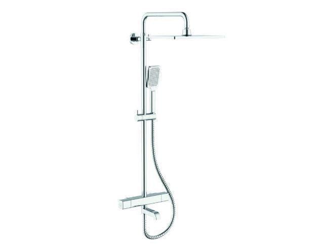 Душевая колонна KOER KB-57011-01 с термостатическим смесителем Хром (KR4724)