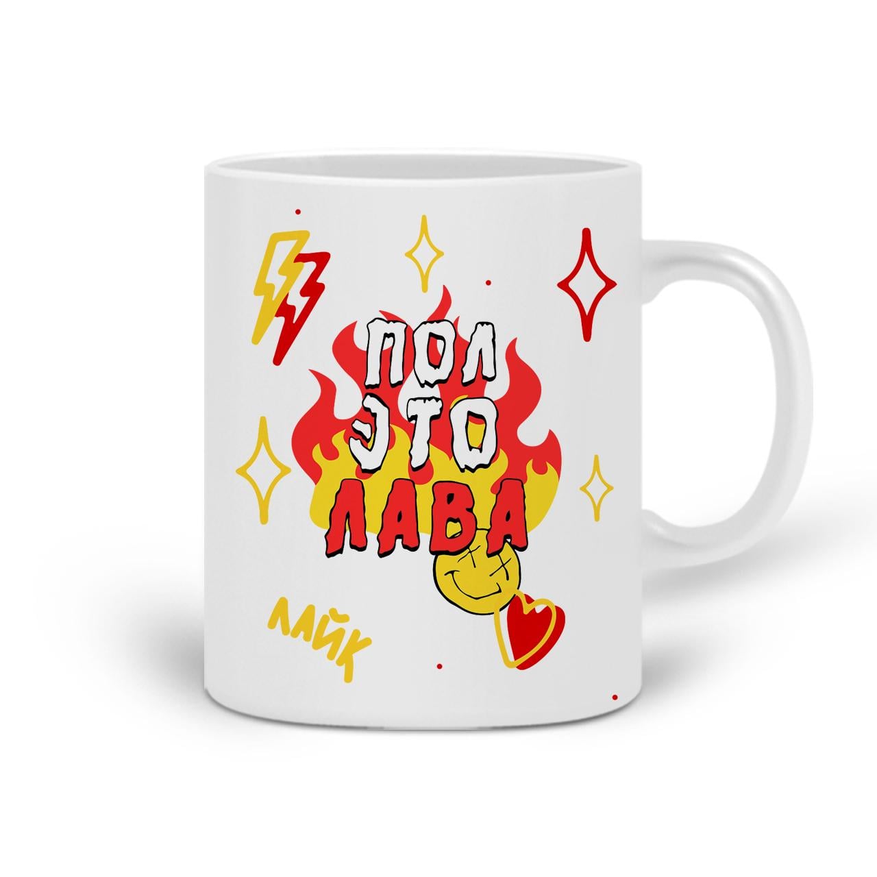 Чашка керамическая blogger Vlad A4 330 мл (20259-3026)