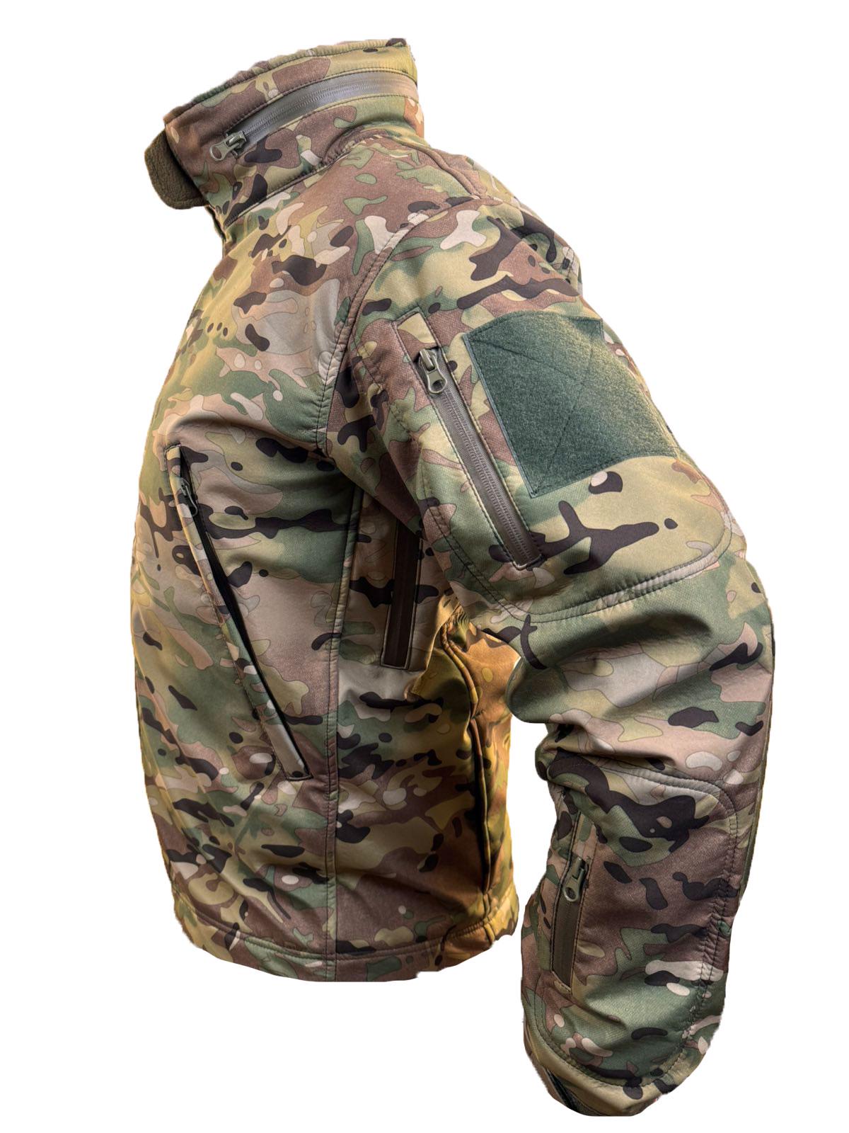 Куртка Pancer Soft Shell с флис кофтой р. 58 Мультикам (357581258) - фото 9