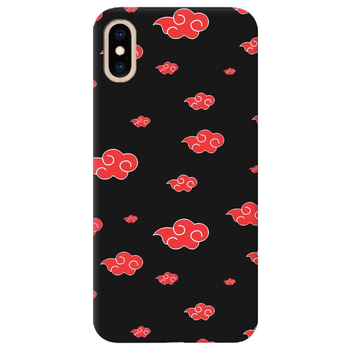 Силиконовый чехол Zorrov для Apple iPhone XS - Akatsuki (11170050246111100)