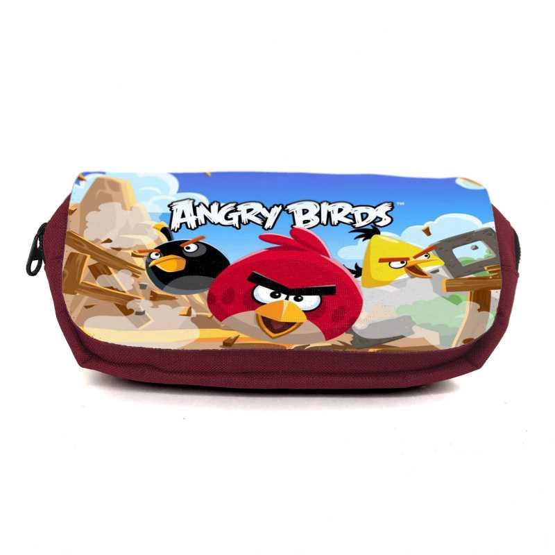 Пенал школьный Angry Birds ANG-008 Бордовый (2044915708)