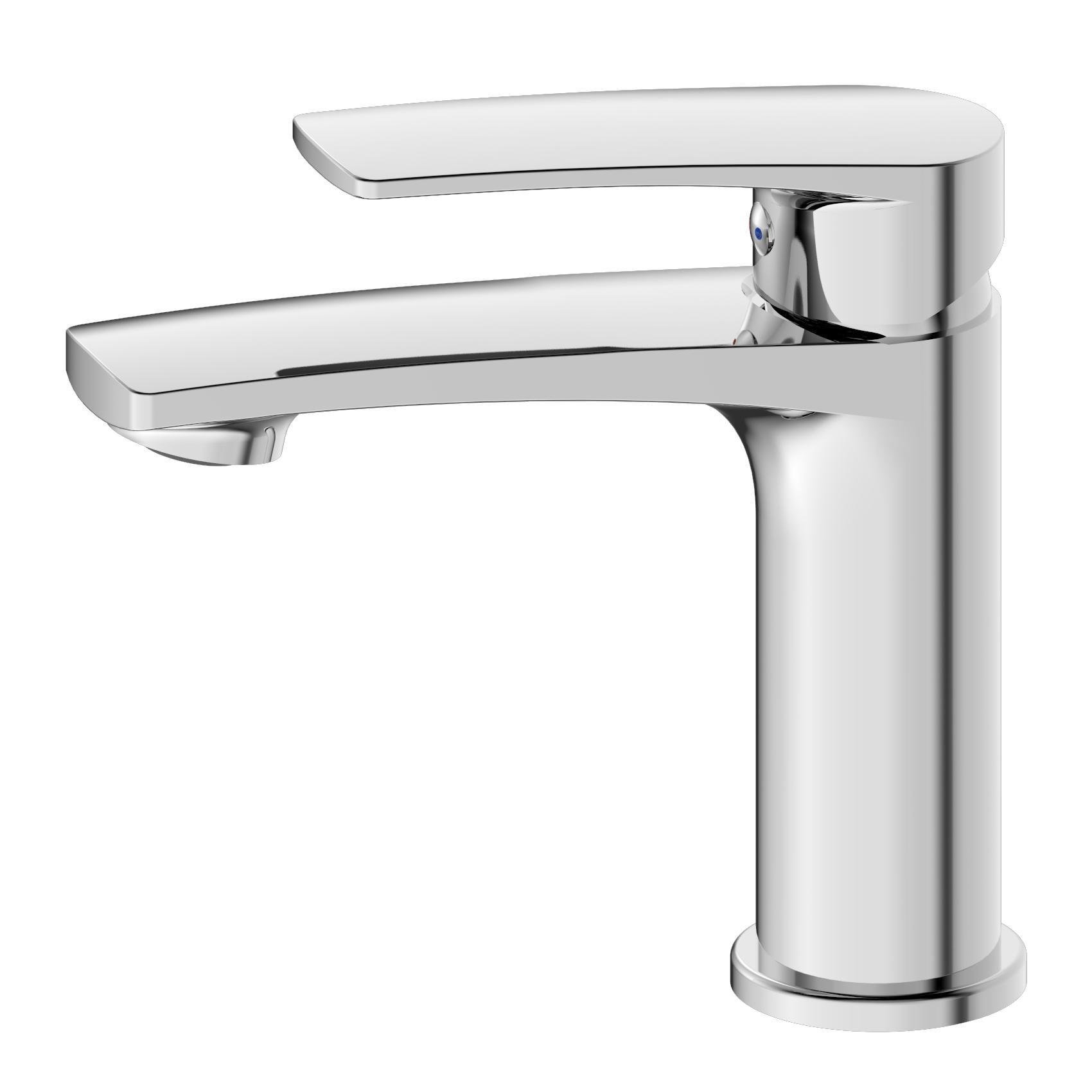 Смеситель для умывальника Imprese KAMPA 35 мм Хром (68022)