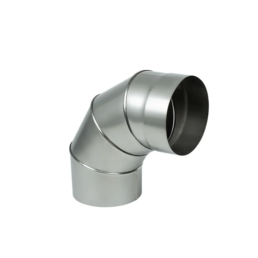 Коліно Versia-Lux нержавіюча сталь ⌀ 140 мм 0-90° 0,5 мм (TK-2000000258607) Коліно Versia-Lux нержавіюча сталь ⌀ 140 мм 0-90° 0,5 мм (TK-2000000258607)