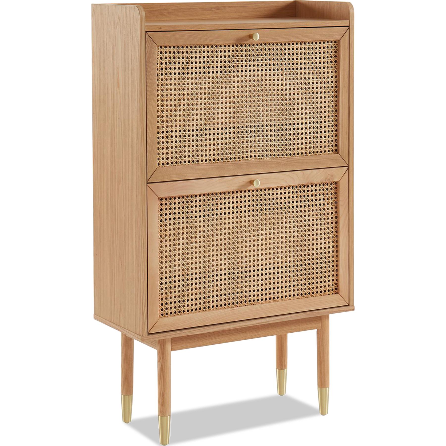 Тумба для взуття Solana Natural wood 2 ящика (15075)