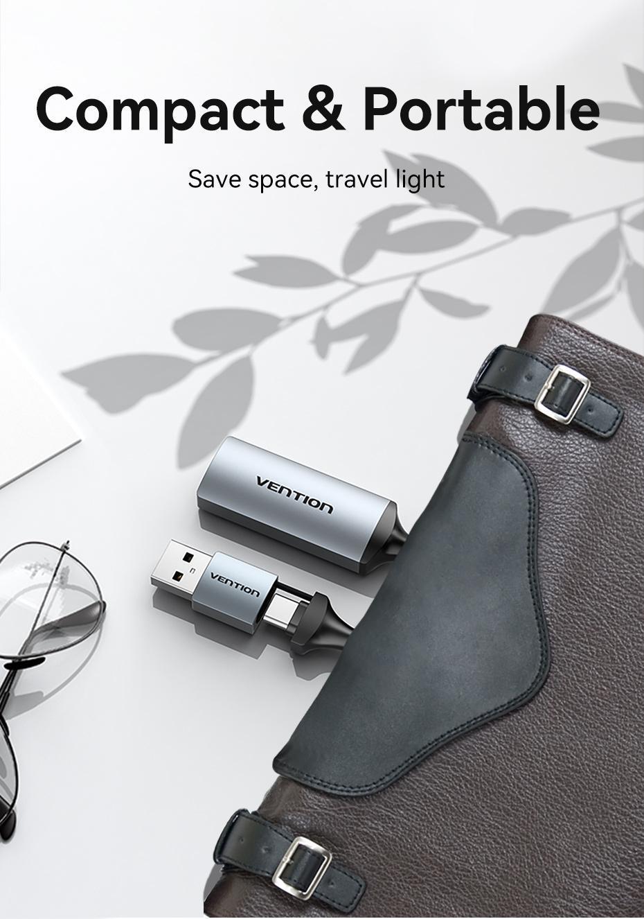 Карта видеозахвата Vention Type-C/USB-HDMI 1080p 60Гц режимы Черный (ACWHA) - фото 14 Карта видеозахвата Vention Type-C/USB-HDMI 1080p 60Гц режимы Черный (ACWHA) - фото 14