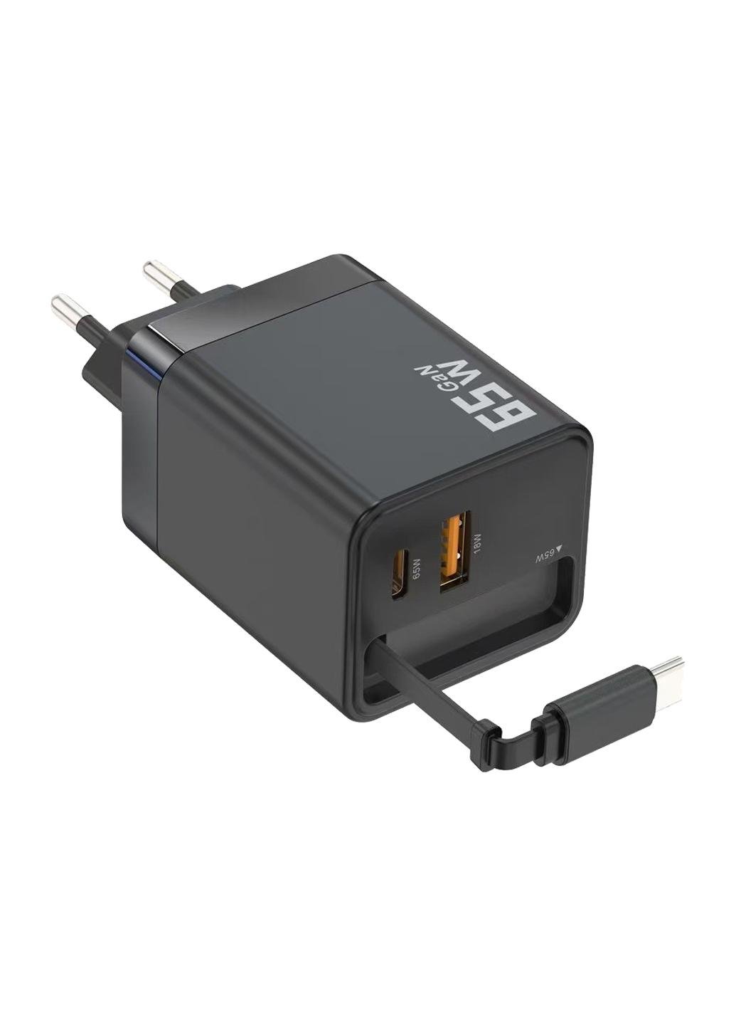 Зарядное устройство Goethe GaN 65W USB Type-C (27352603) Зарядное устройство Goethe GaN 65W USB Type-C (27352603)