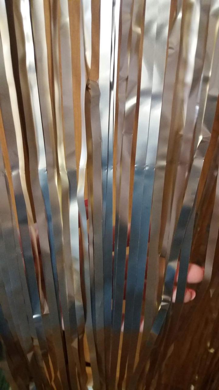 Дощик для фотозони матовий 245x92 см Золотистий (1051336864) - фото 8 Дощик для фотозони матовий 245x92 см Золотистий (1051336864) - фото 8