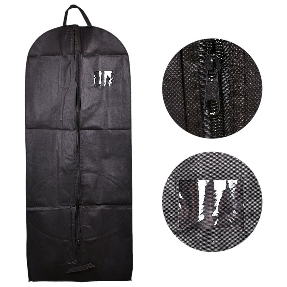 Чохол для одягу R98122-12 з прозорим віконцем 60х120 см Чорний (29596430) - фото 2