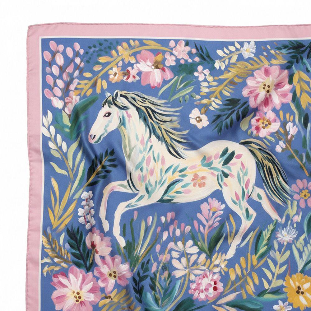 Платок шелковый Грация 68х68 см (HUST_25M047)