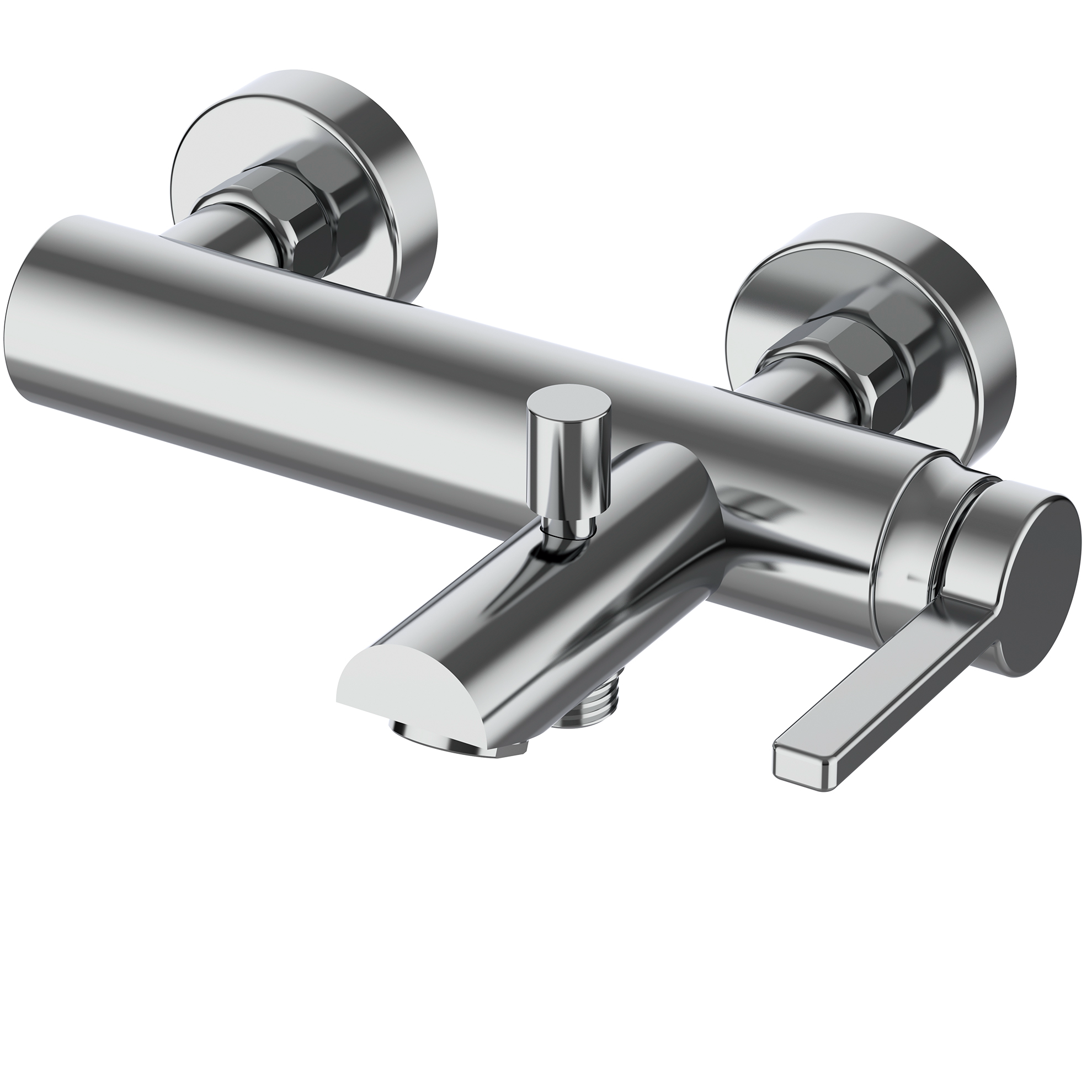 Смеситель для ванны GRB Axis 74224740 однорычажный Хром (143310) Смеситель для ванны GRB Axis 74224740 однорычажный Хром (143310)