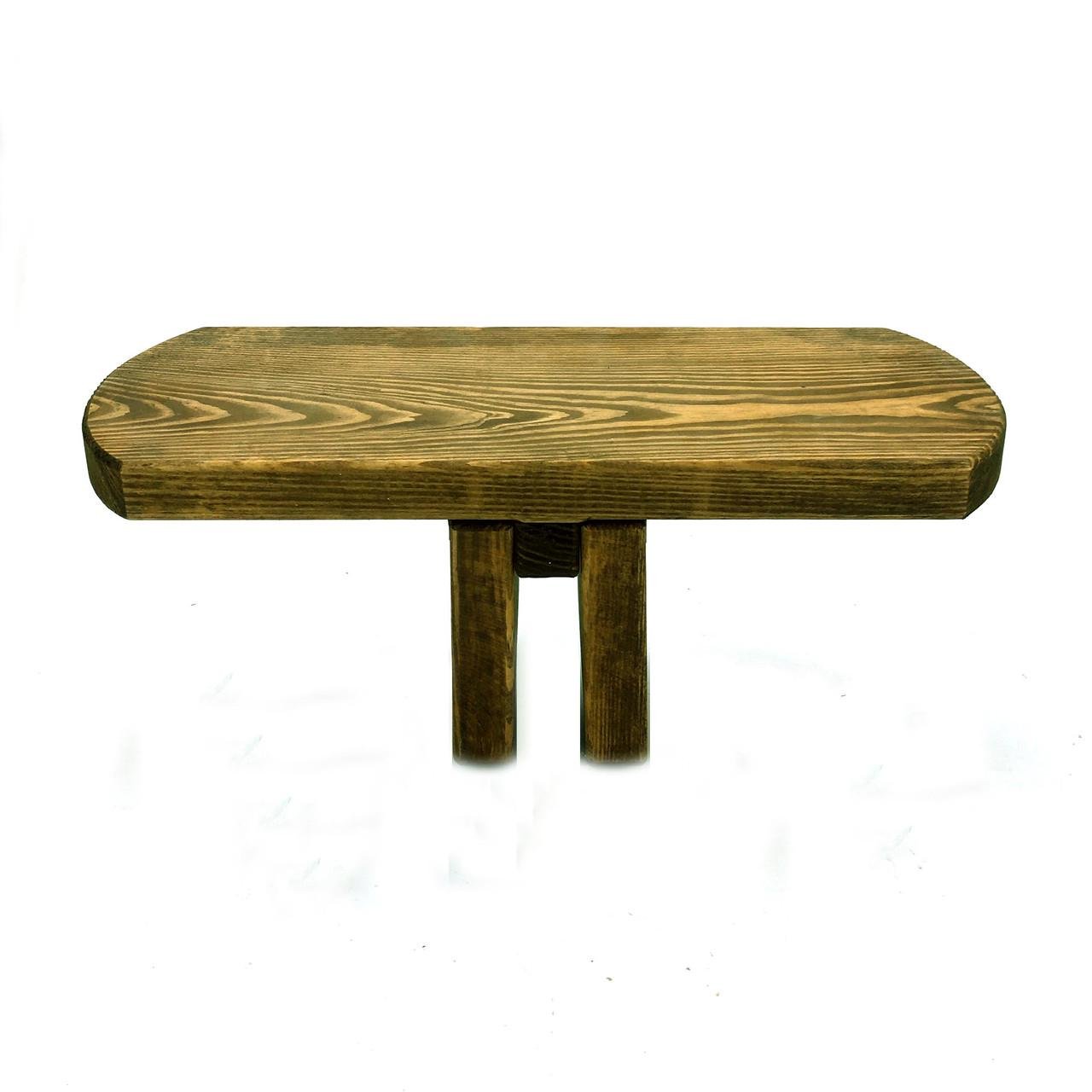 Скамейка для медитации из дерева Чеопари Мускат (СМЕ-000207) - фото 2