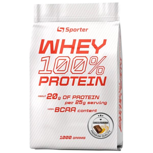 Протеин Sporter Whey 100% Protein 1000 г 40 порций Chocolate Banana (000023833)