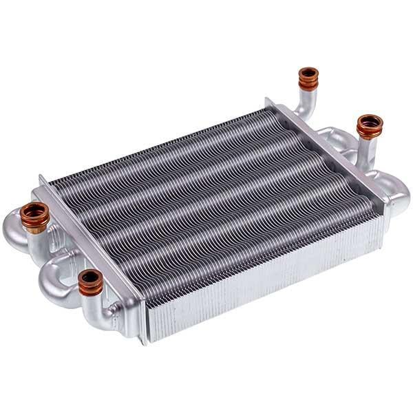 Битермический теплообменник для газового котла Baxi Main 5 14 F/18 F/24 F (710537600)