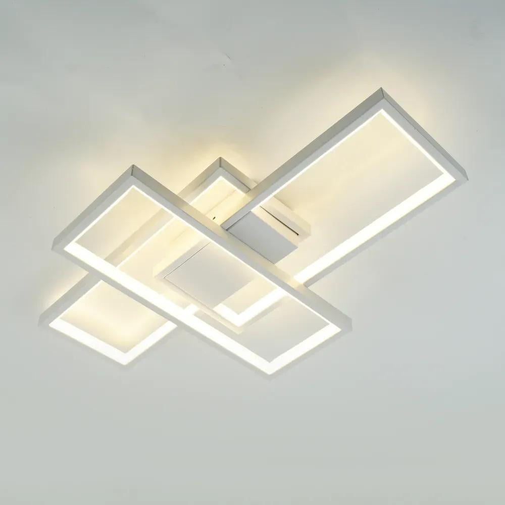 Люстра светодиодная ESLLSE SVEN 65W 3S SMART 550x360x80/220V/IP20 White (27712864) Люстра светодиодная ESLLSE SVEN 65W 3S SMART 550x360x80/220V/IP20 White (27712864)