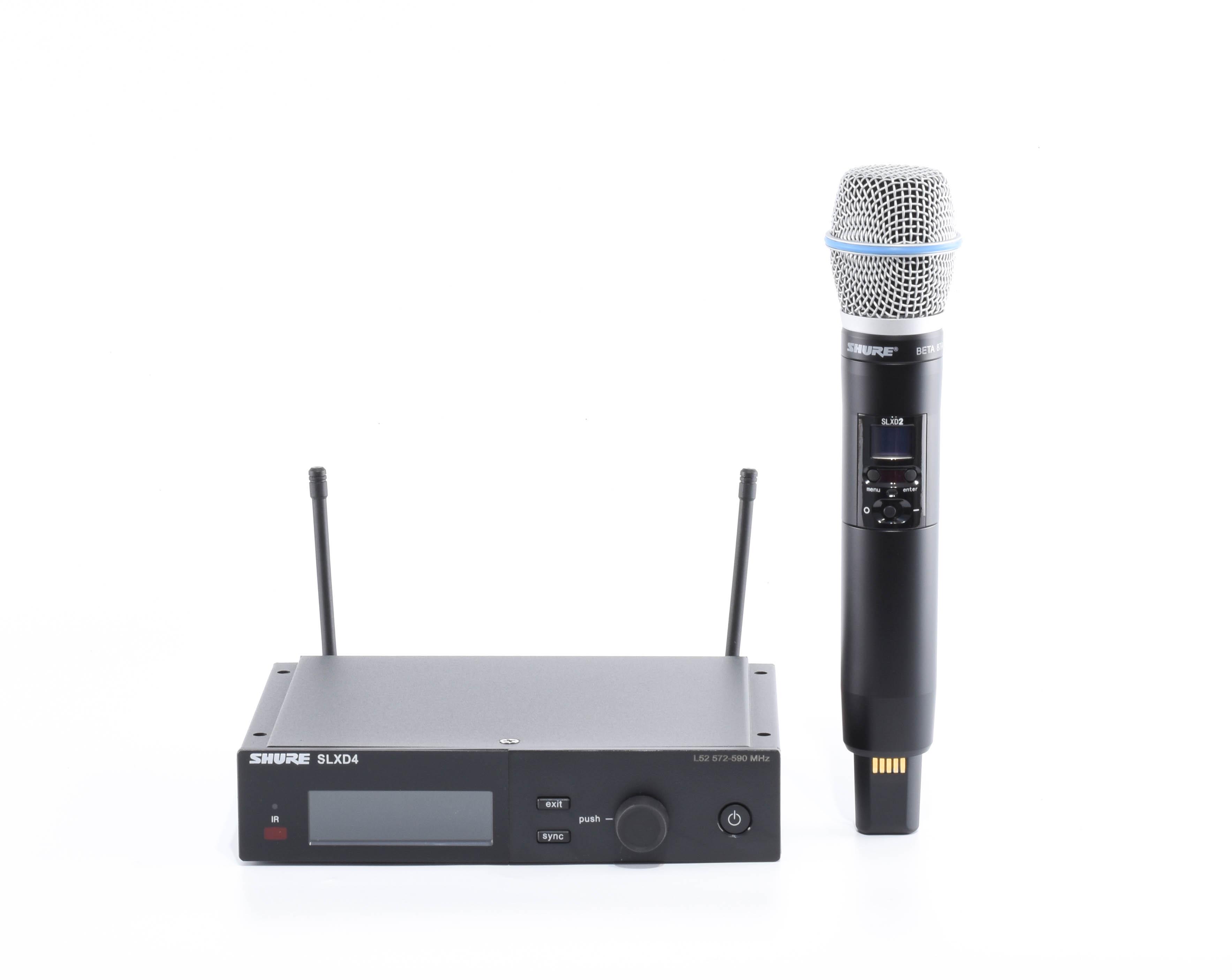 Радіосистема SHURE SLX-D BETA 87A (0078) - фото 3 Радіосистема SHURE SLX-D BETA 87A (0078) - фото 3