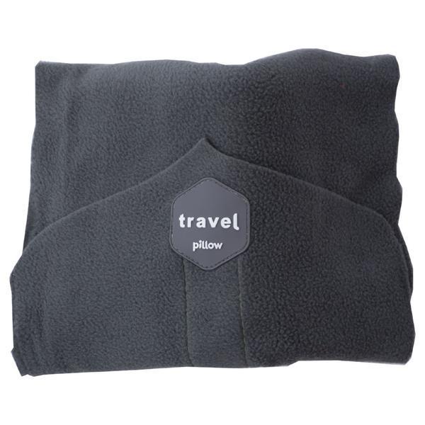 Подушка-шарф дорожная Travel Pillow для путешествий Черный (ff54ca7f) - фото 2