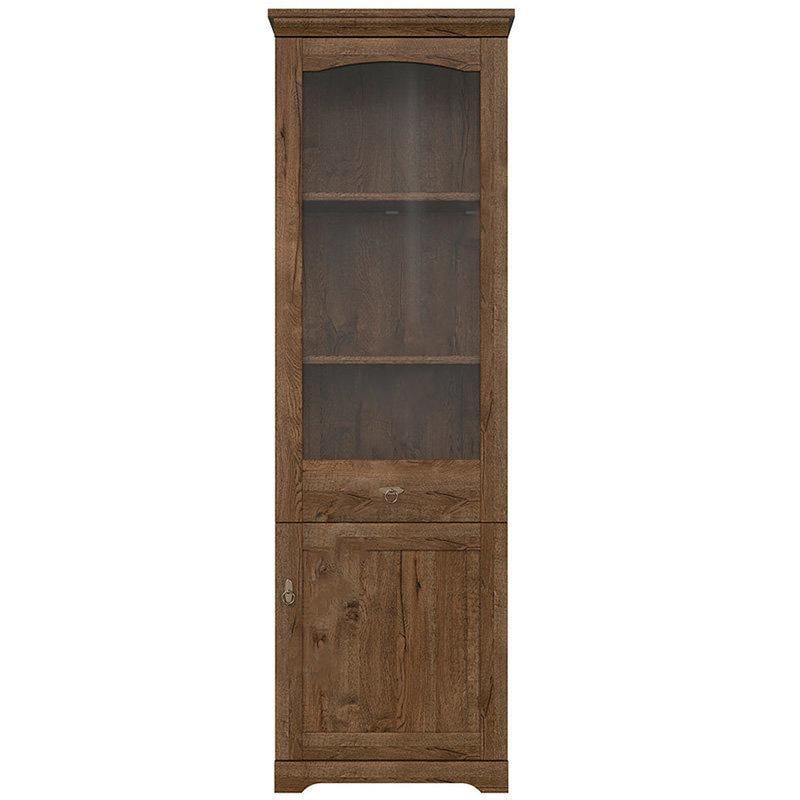 Витрина для кабинета Gerbor REG1D1W/63 Патрик из ДСП 630х445х208 мм Дуб април (43194)