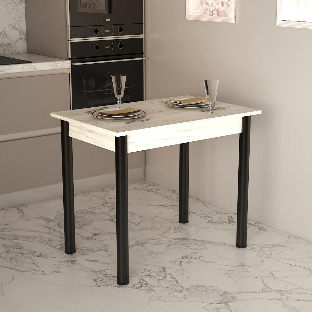 Обеденный стол Гамма стиль Модерн Дуб крафт белый Обеденный стол Гамма стиль Модерн Дуб крафт белый