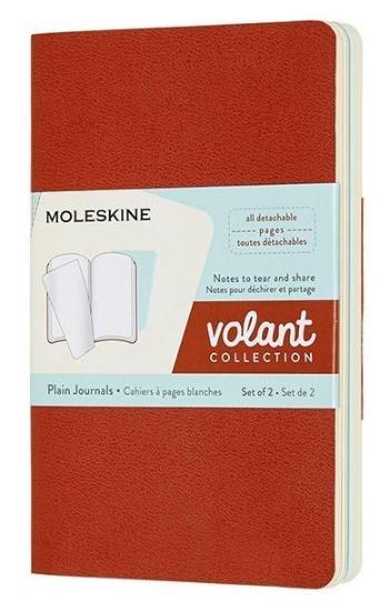 Блокнот Moleskine Volant маленький Коралловый/Аква (QP713F16B24)