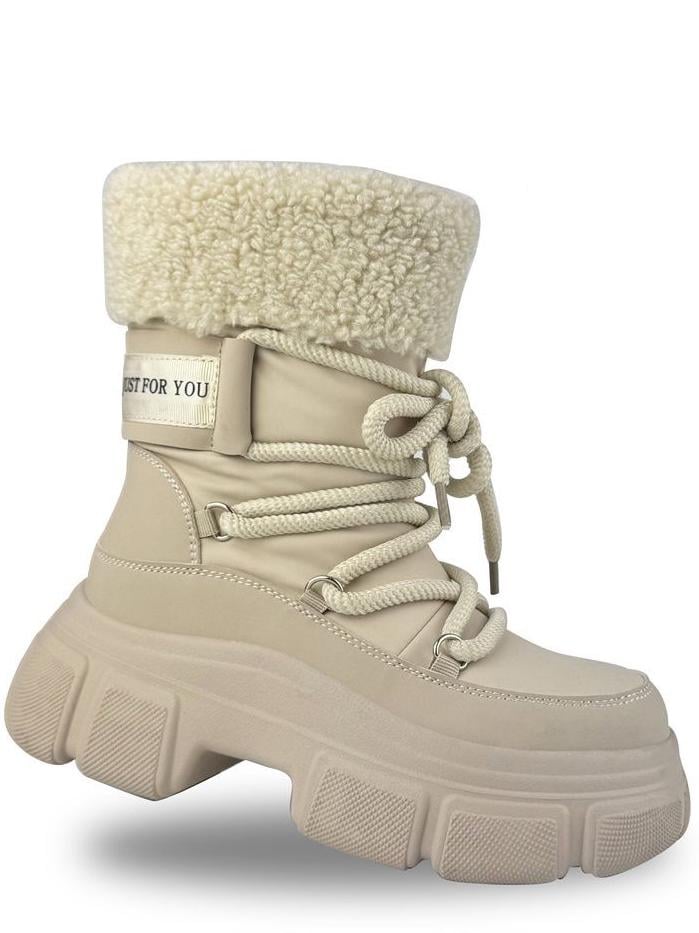 Зимові черевики на вовні Jong Golf CN40443-6 р. 37 Молочний