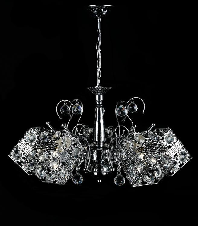 Люстра с плафонами Ray L06124/5 CH (IR006601)