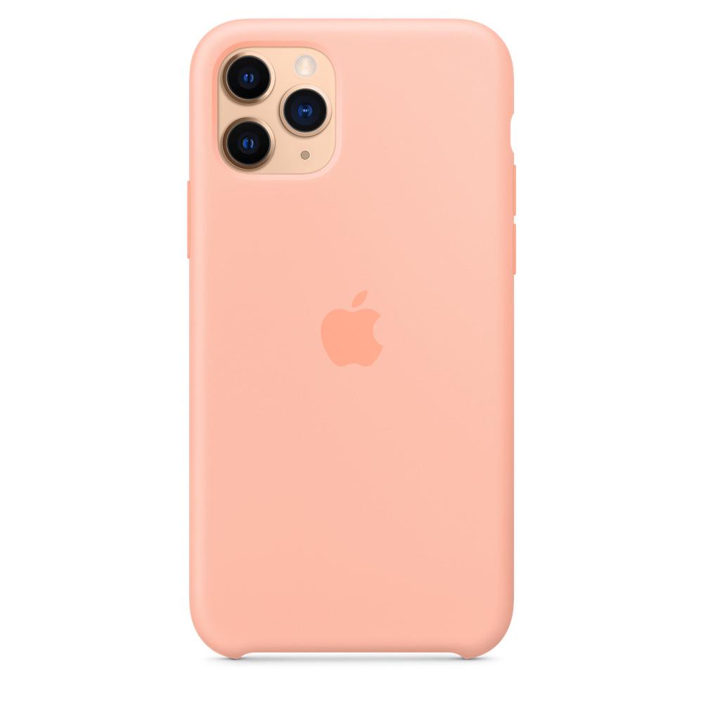 Силиконовый чехол-накладка Apple Silicone Case for iPhone 11 Pro, Grapefruit (HC) - фото 2