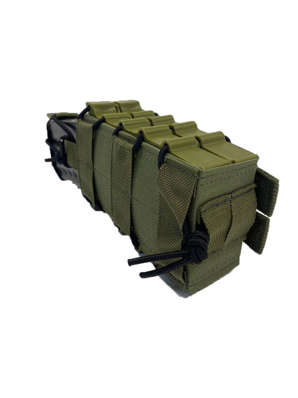 Подсумок МК для магазинов АК двойной штурмовой Олива (3575973) Подсумок МК для магазинов АК двойной штурмовой Олива (3575973)