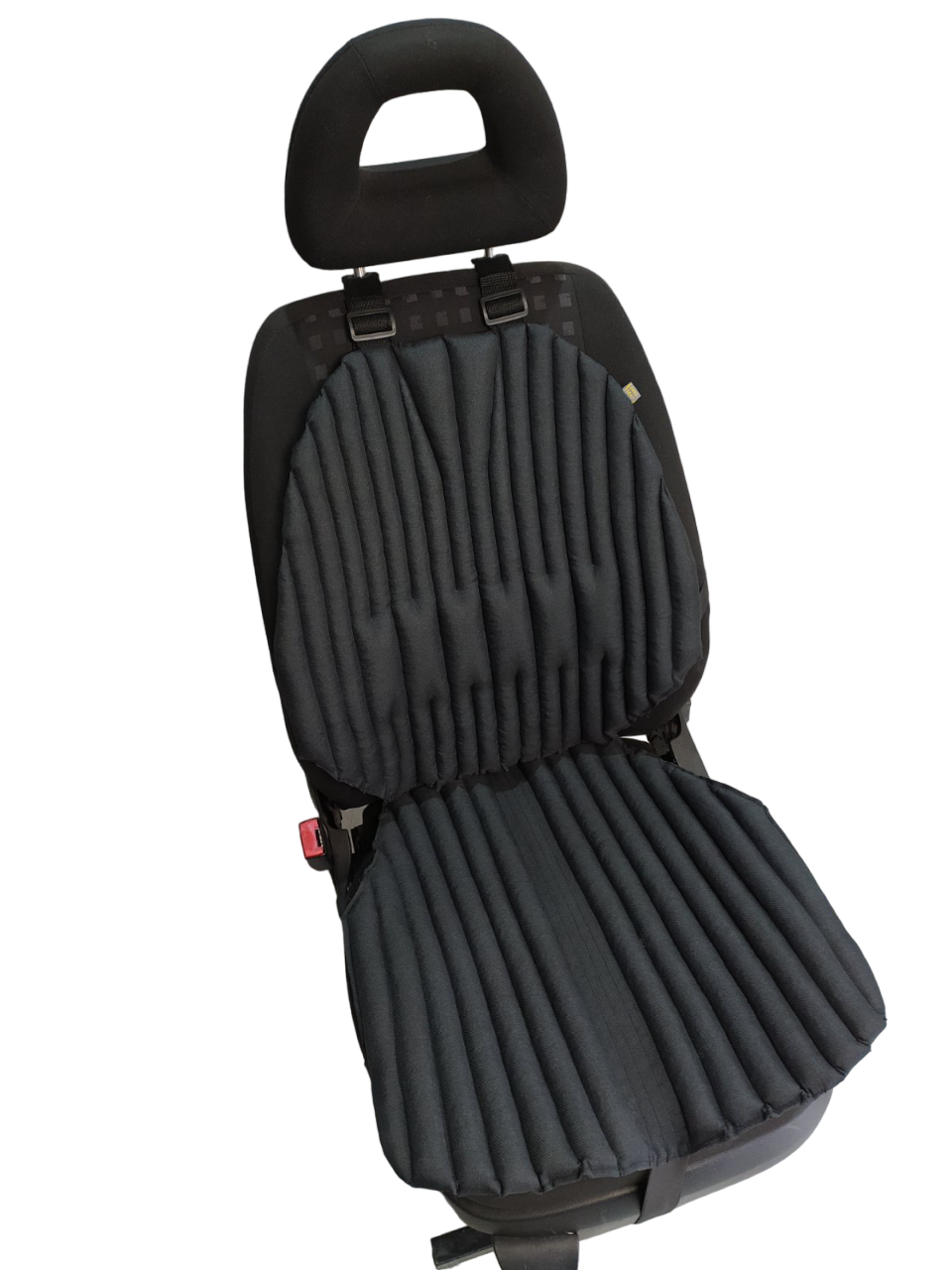 Подушка ортопедическая Ekkoseat на кресла легковых и грузовых автомобилей AV-12G-101 Черный