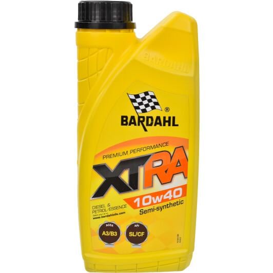 Моторна олива Bardahl XTRA 10W40 A3/B4 SN/CF API BMW Longlife-98 MB 229.1 VW 501.01/505.00 1 л (34131)