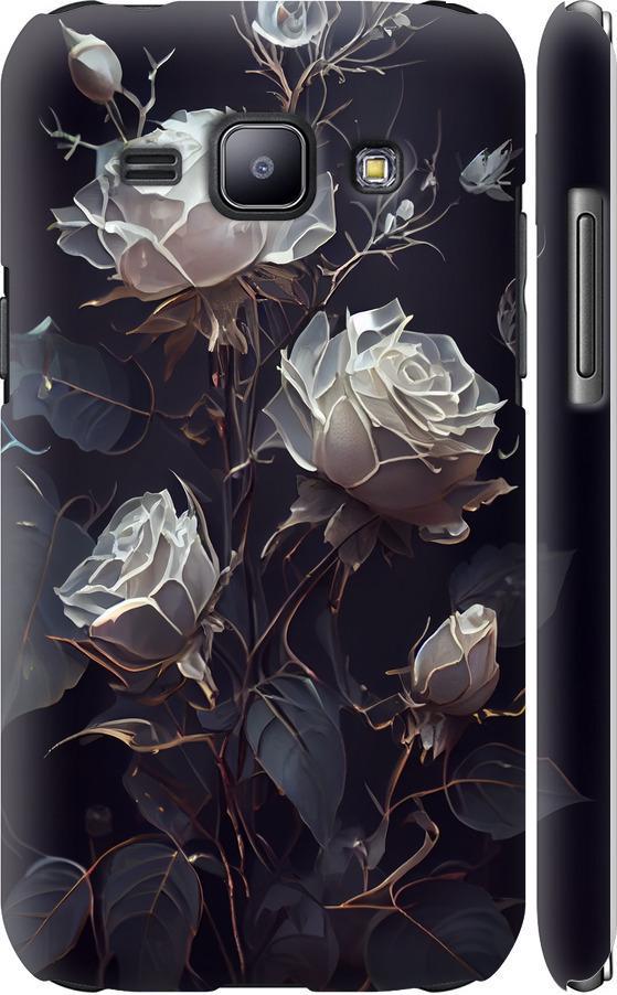 Чехол на Samsung Galaxy J1 J100H Розы 2 (5550m-104-42517)