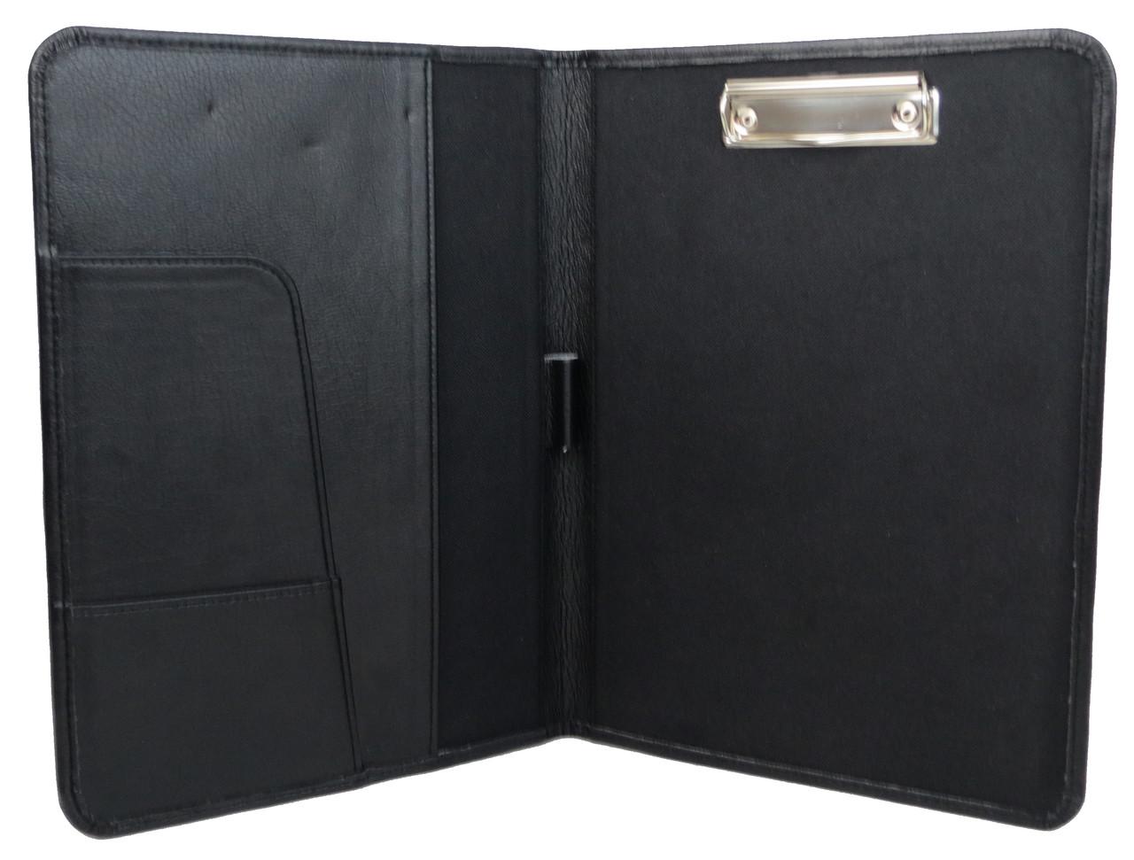 Папка для документов Portfolio из экокожи Черный