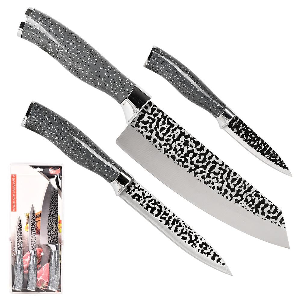 Ножи кухонные R97595 Flecks 3 пр. 15,5х37 см
