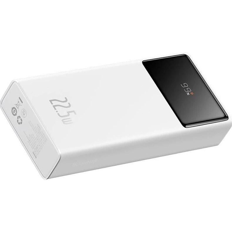 Внешний аккумулятор Baseus Star-Lord 22,5W 20000 mAh White (PPXJ080002) - фото 4