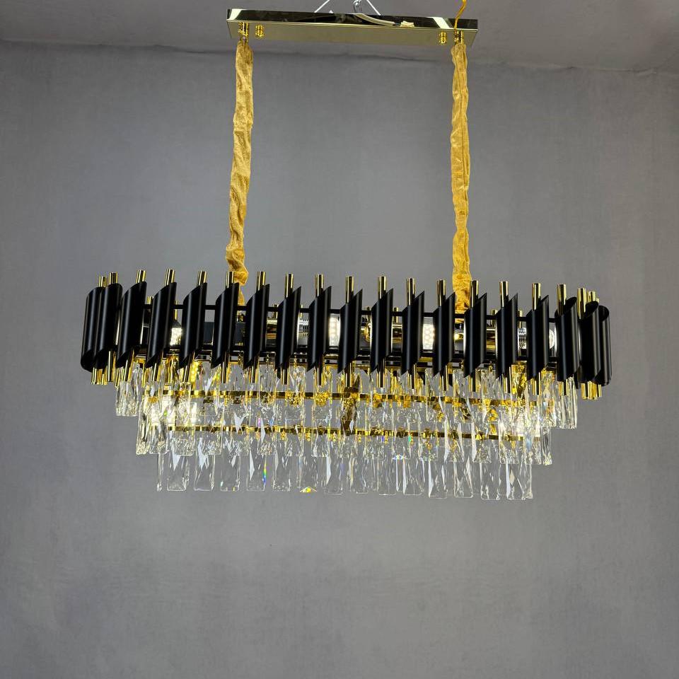 Люстра Zilini JY1913/800х300 Золотистый/Черный (30106413) - фото 3 Люстра Zilini JY1913/800х300 Золотистый/Черный (30106413) - фото 3