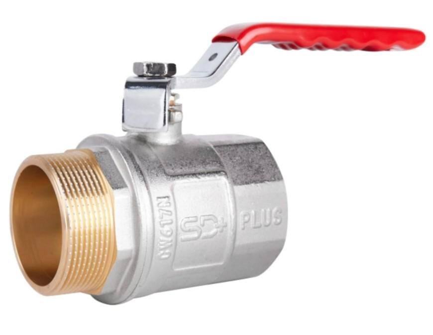 Кран шаровой Thermo Alliance Standart 2" ВЗ прямой никель PN40 рычаг (SD605NW50PN40)