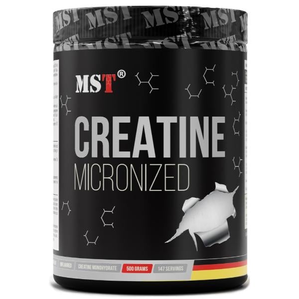 Креатин моногідрат MST Nutrition Creatine Micronized 500 г 147 порцій (000023671)