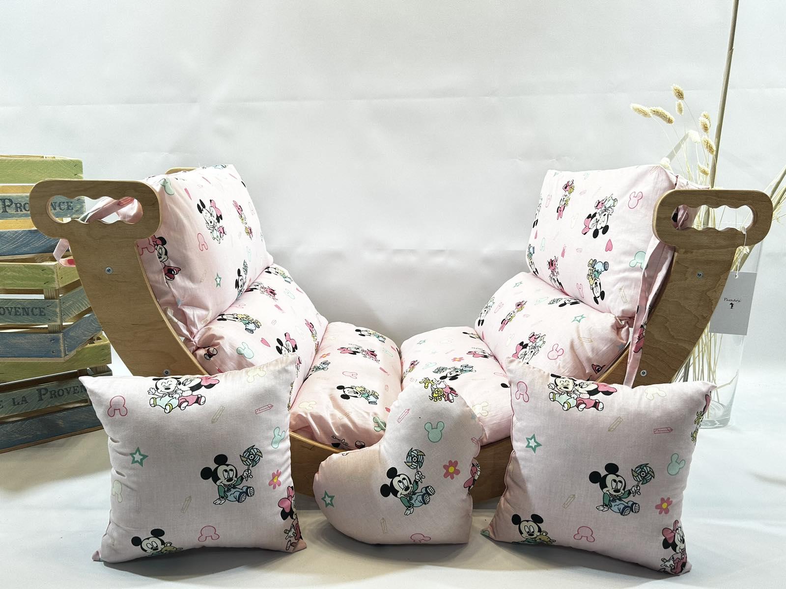 Дитячий тренажер з матрасом Paradox Арка Піклер з натурального дерева (2901202340) - фото 6