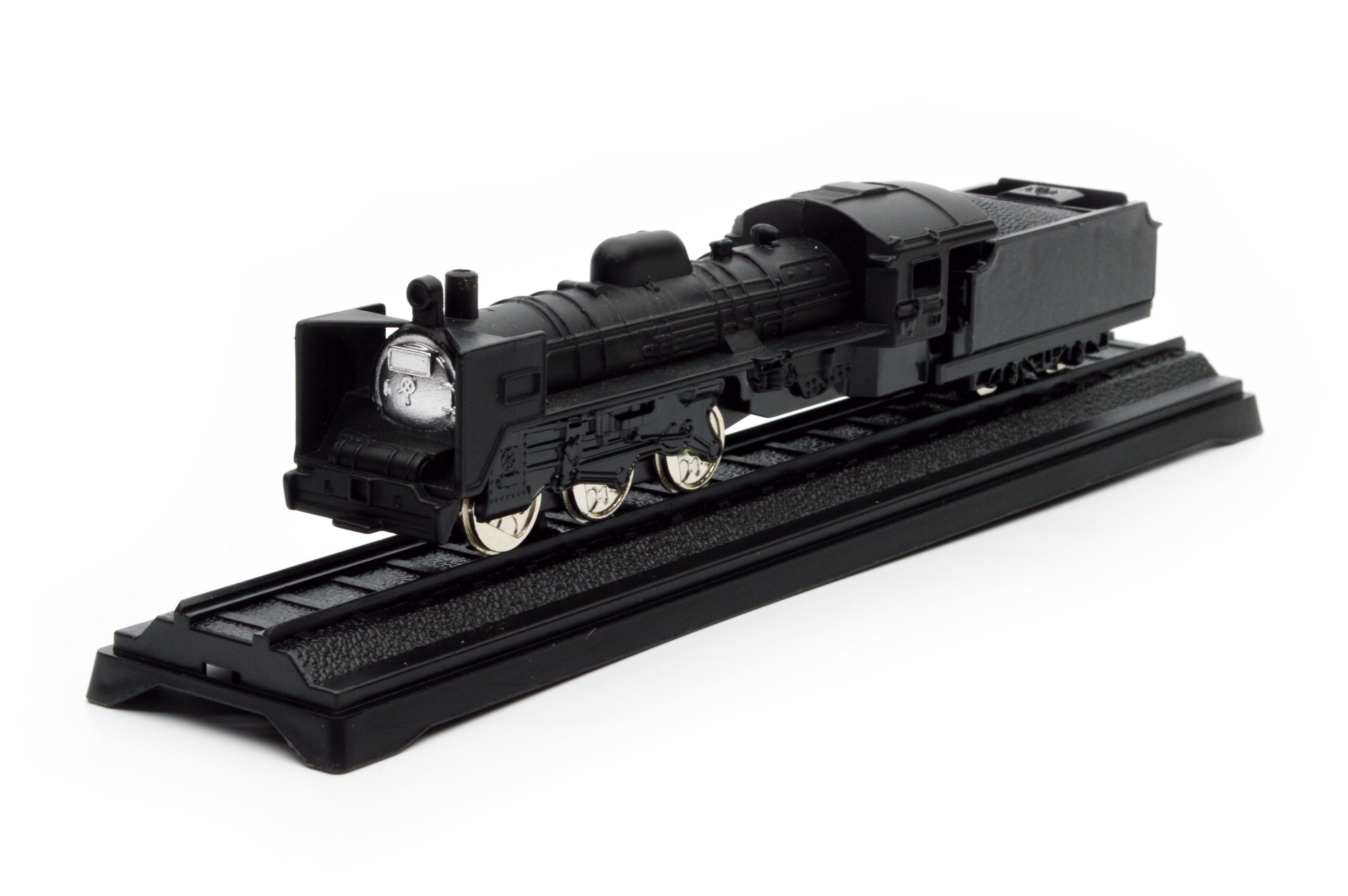 Модель металева паровоз 16 см масштаб 1:150