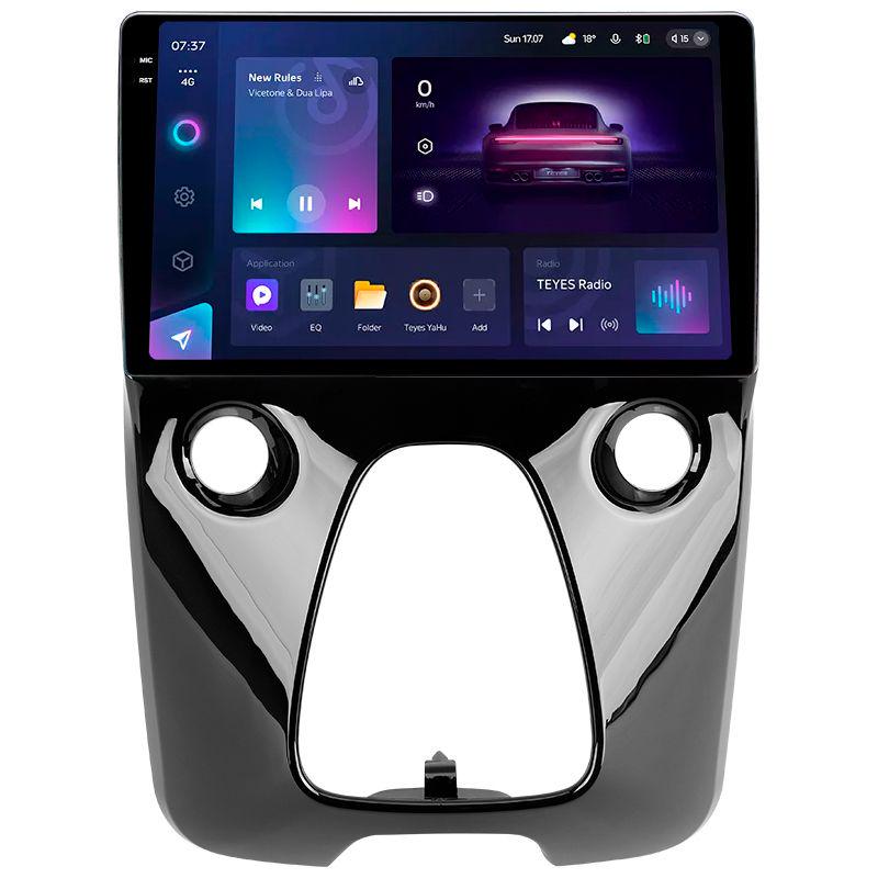 Автомагнитола штатная Teyes CC3 2K 6/128 Gb для Peugeot 108/Toyota Aygo B40 2014-2021 г. F1 L1 10" (AR-84891)