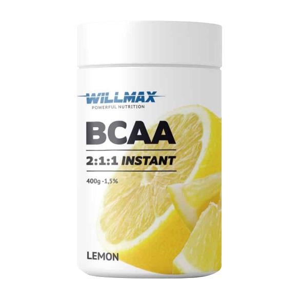 Аминокислоты Willmax BCAA 2:1:1 Instant 400 г Лимон