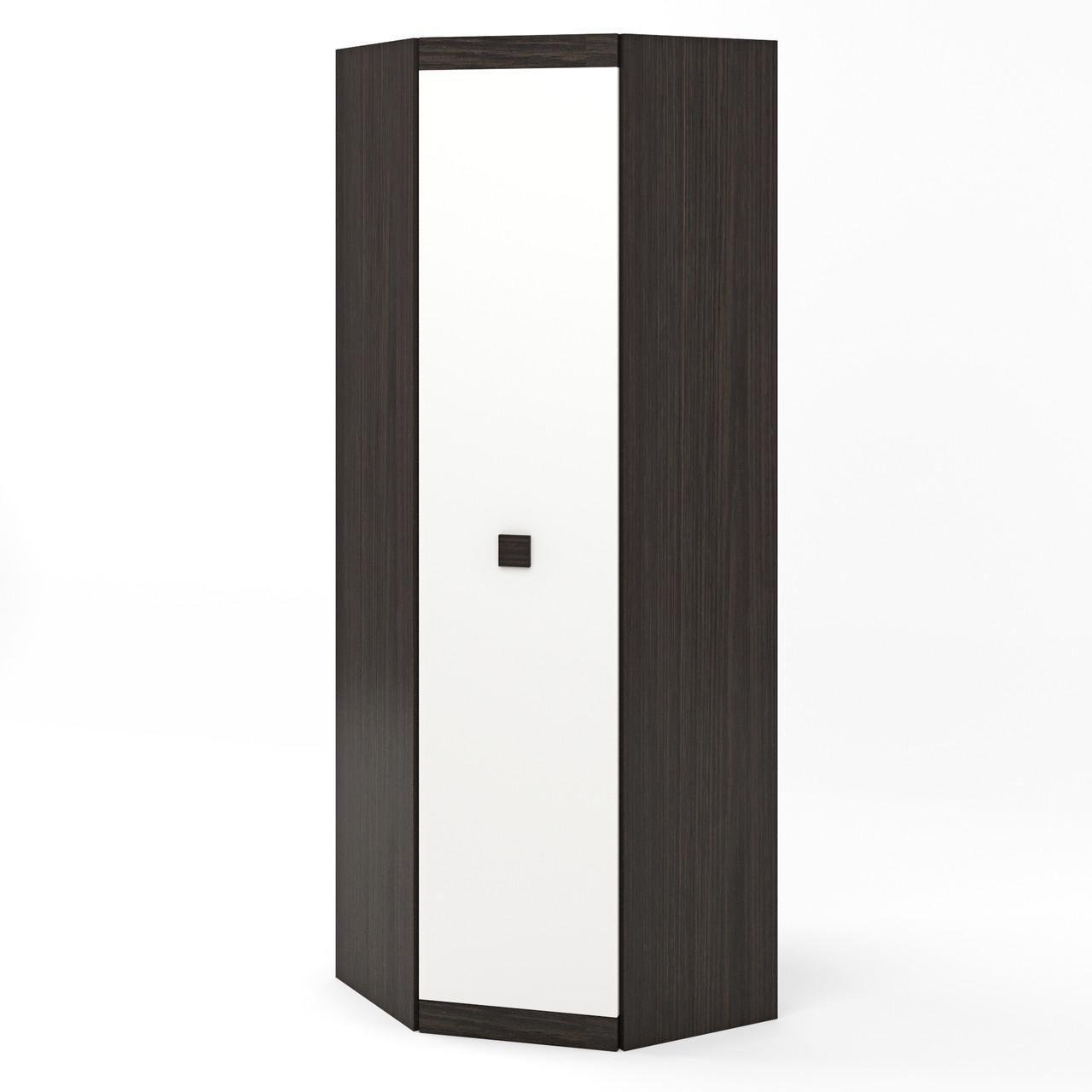 Шкаф угловой Еверест Соната-700 Венге темный/Белый (DTM-2316)