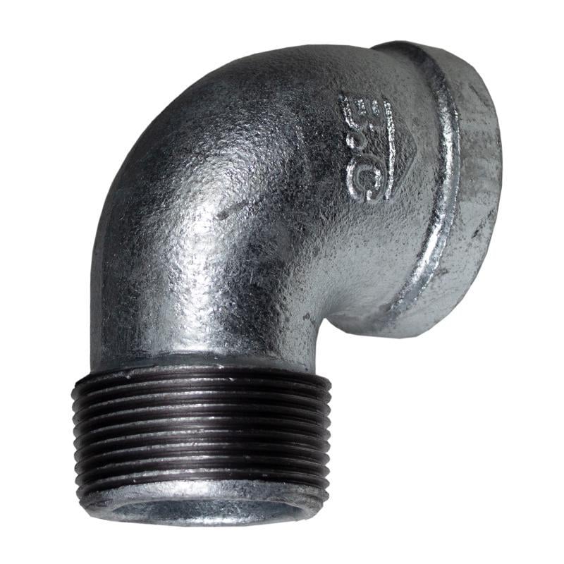 Колено чугунное B.C 90° ВЗ 2" оцинкованное (TU-21624)
