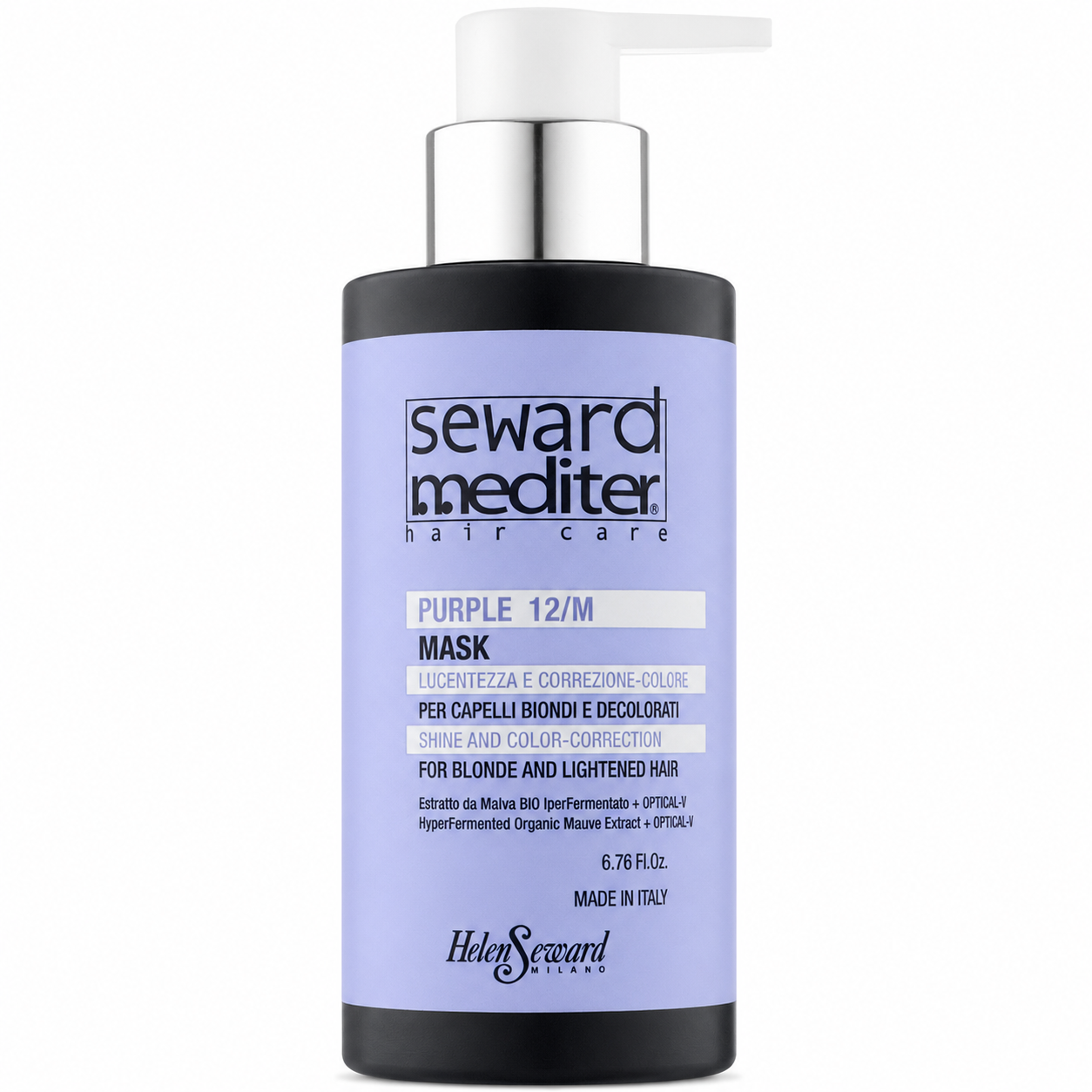 Маска для блеска и цветокоррекции Helen Seward Purple 12/M Mask для блонда 200 мл (1048224)
