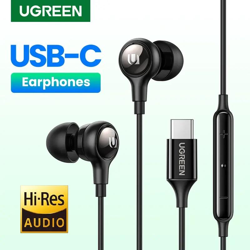 Наушники UGREEN EP103 Hi-Fi Stereo с микрофоном Black (30638) - фото 2