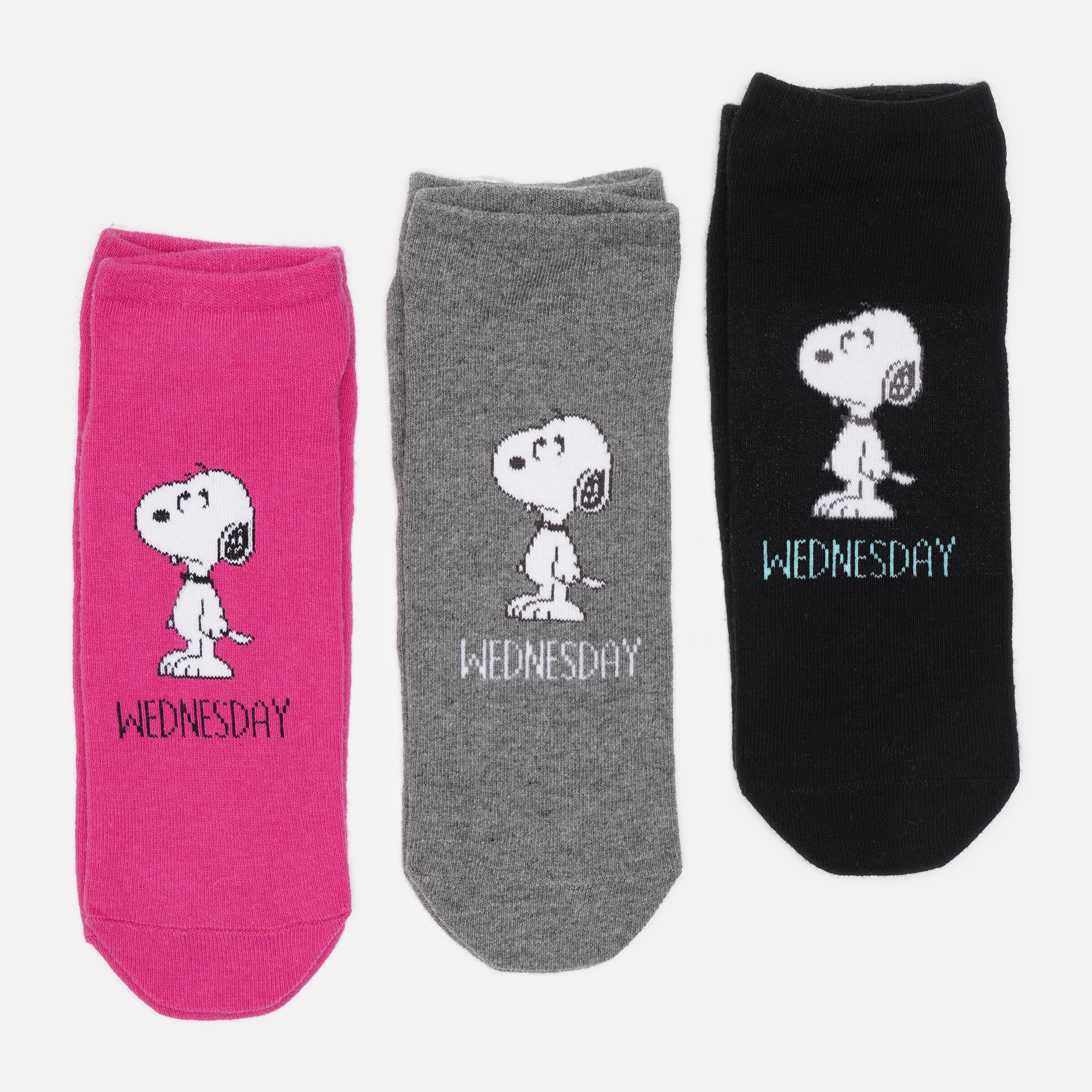 Шкарпетки C&A 3 пари р. 39-42 Рожевий/Сірий (280979840601)