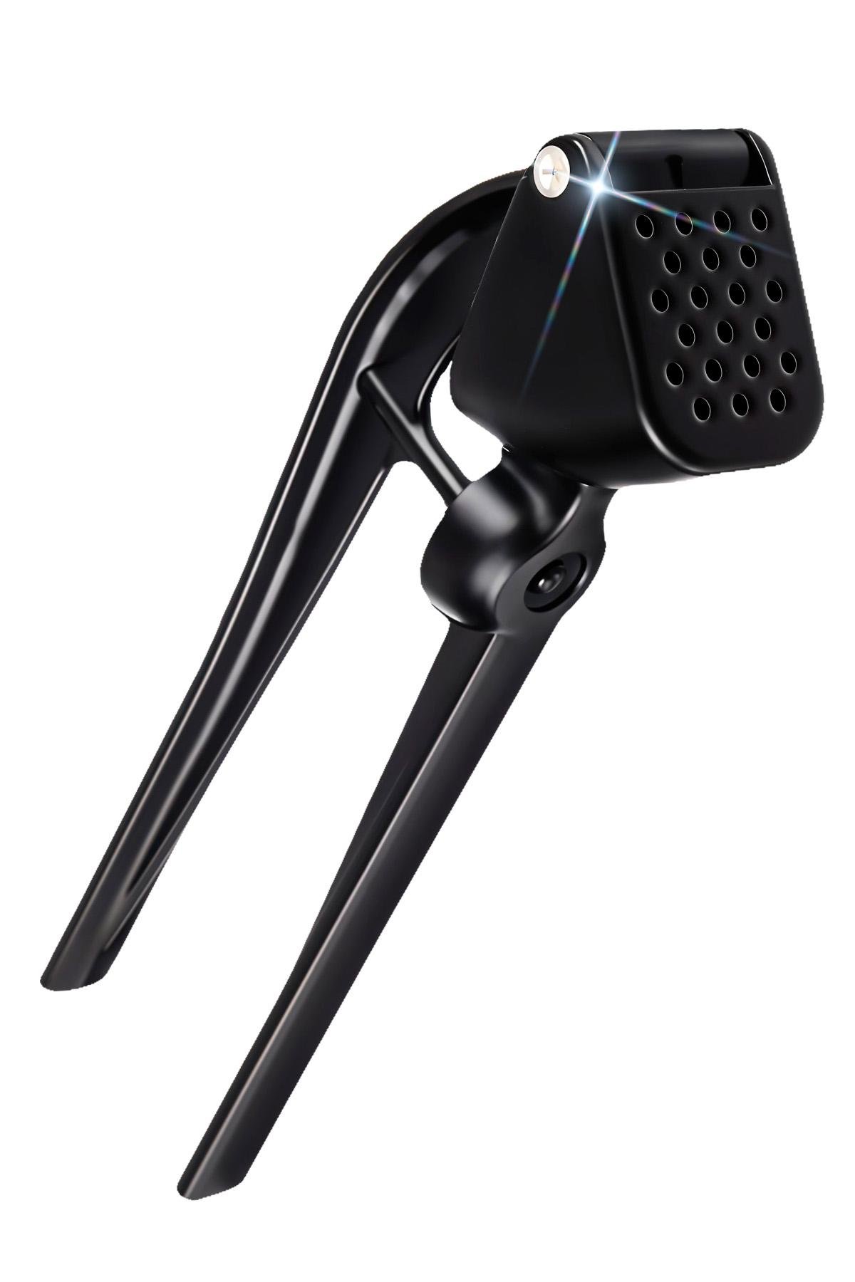 Пресс для чеснока BRS металлический 16 см Black (552917052)