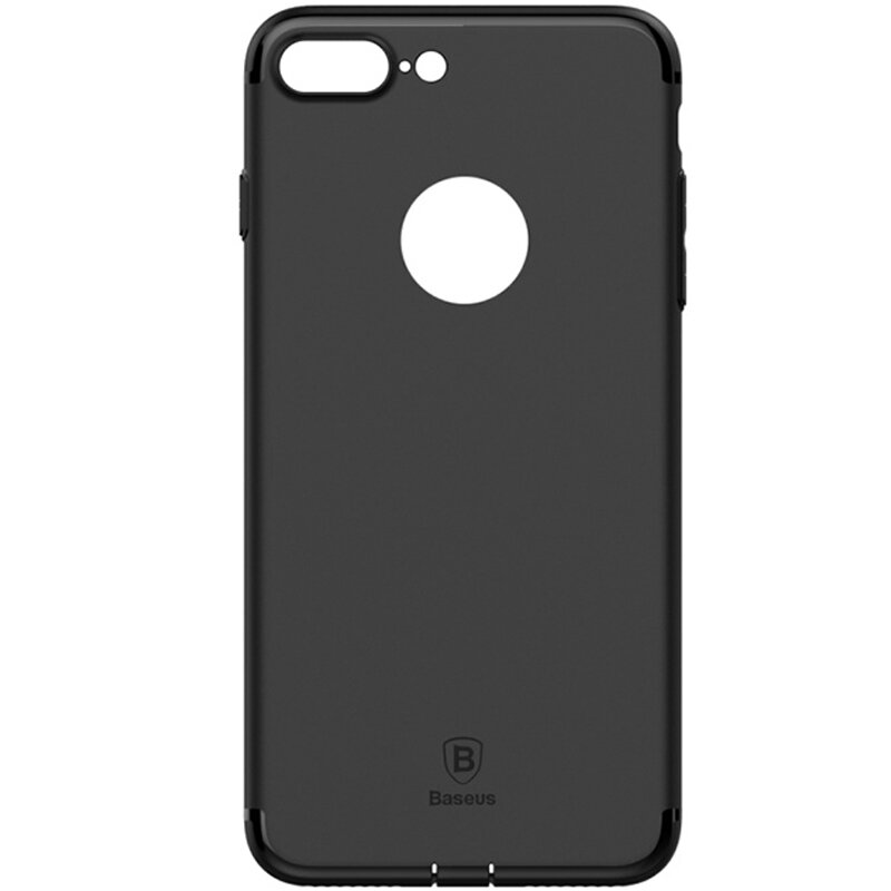 Чохол для телефона Baseus iPhone 8 Plus/7 Plus Simple Solid Black (ARAPIPH7P-MS01)