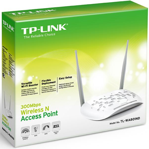 Wi-Fi Роутер TP-Link TL-WA801N (291873) - фото 3