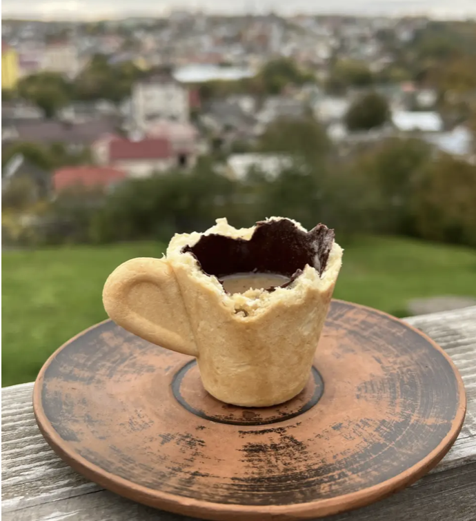 Подарочный набор 6 шт. съедобных чашек на Новый год/Рождество/Николая печенье/шоколад для горячих напитков (Е500131) - фото 4 Подарочный набор 6 шт. съедобных чашек на Новый год/Рождество/Николая печенье/шоколад для горячих напитков (Е500131) - фото 4